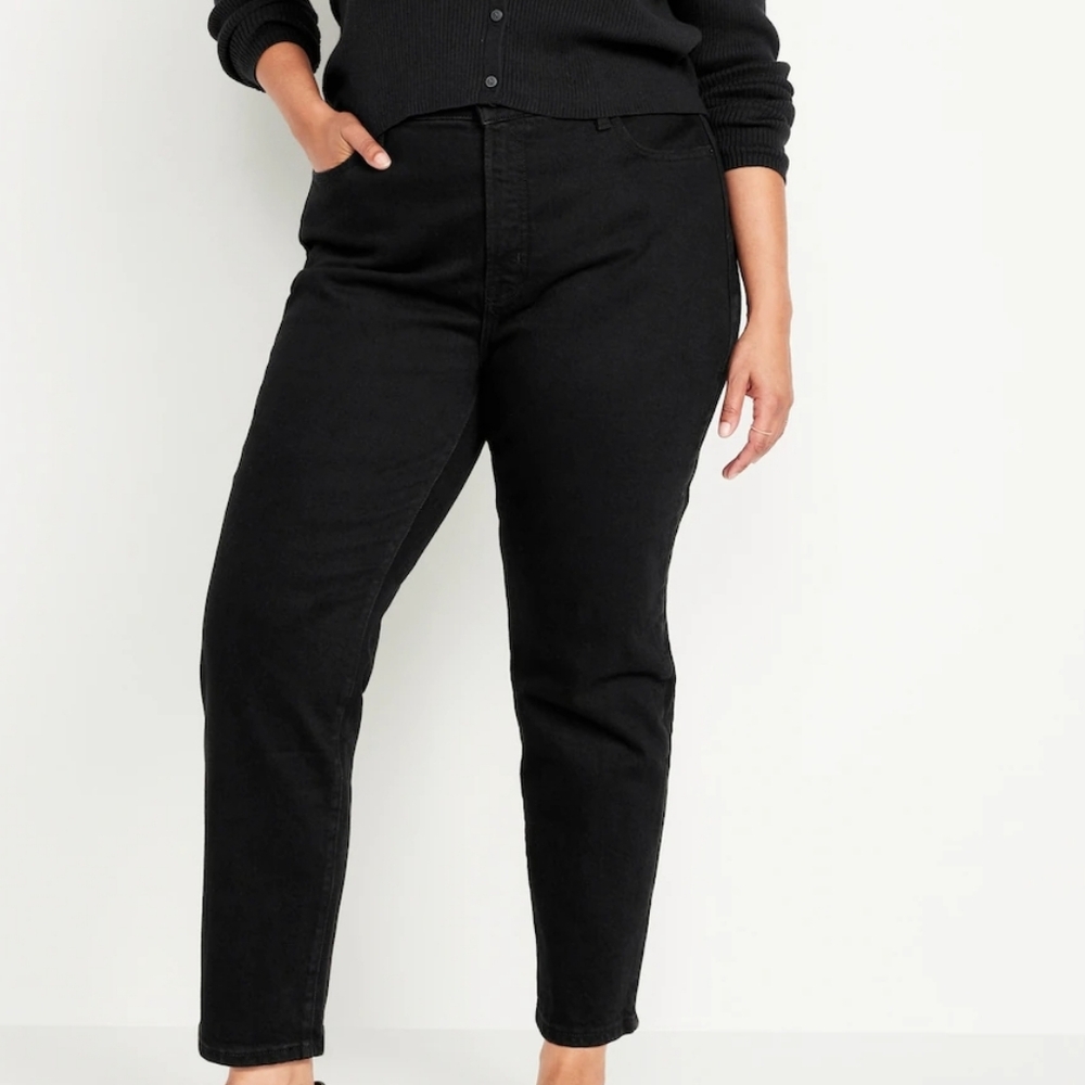 NWT Women's Old Navy Extra High-Rise Sky-Hi Straight Jeans - Picture 5 of 6